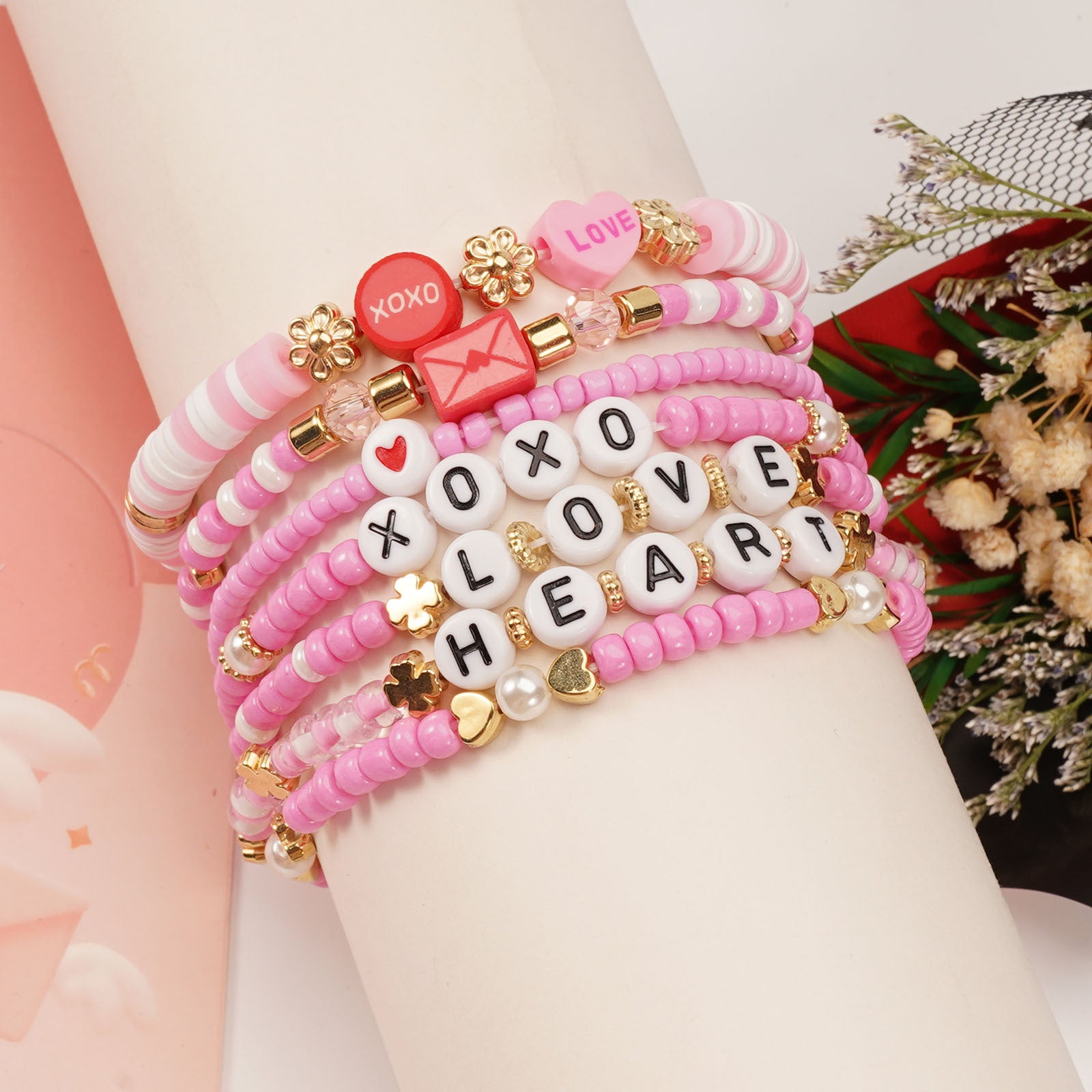 Heart Beaded Bracelet - product image 25