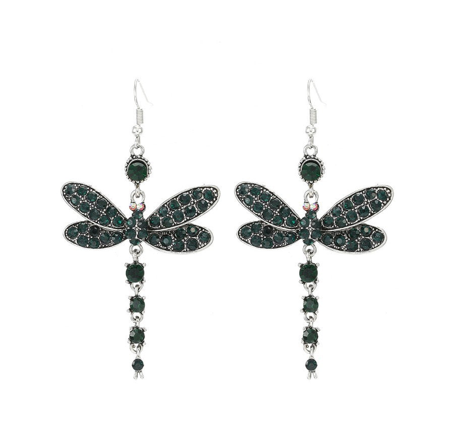 Insect Dragonfly Earrings Style Unique Animal Dragonfly Pendant Earrings - product image 7
