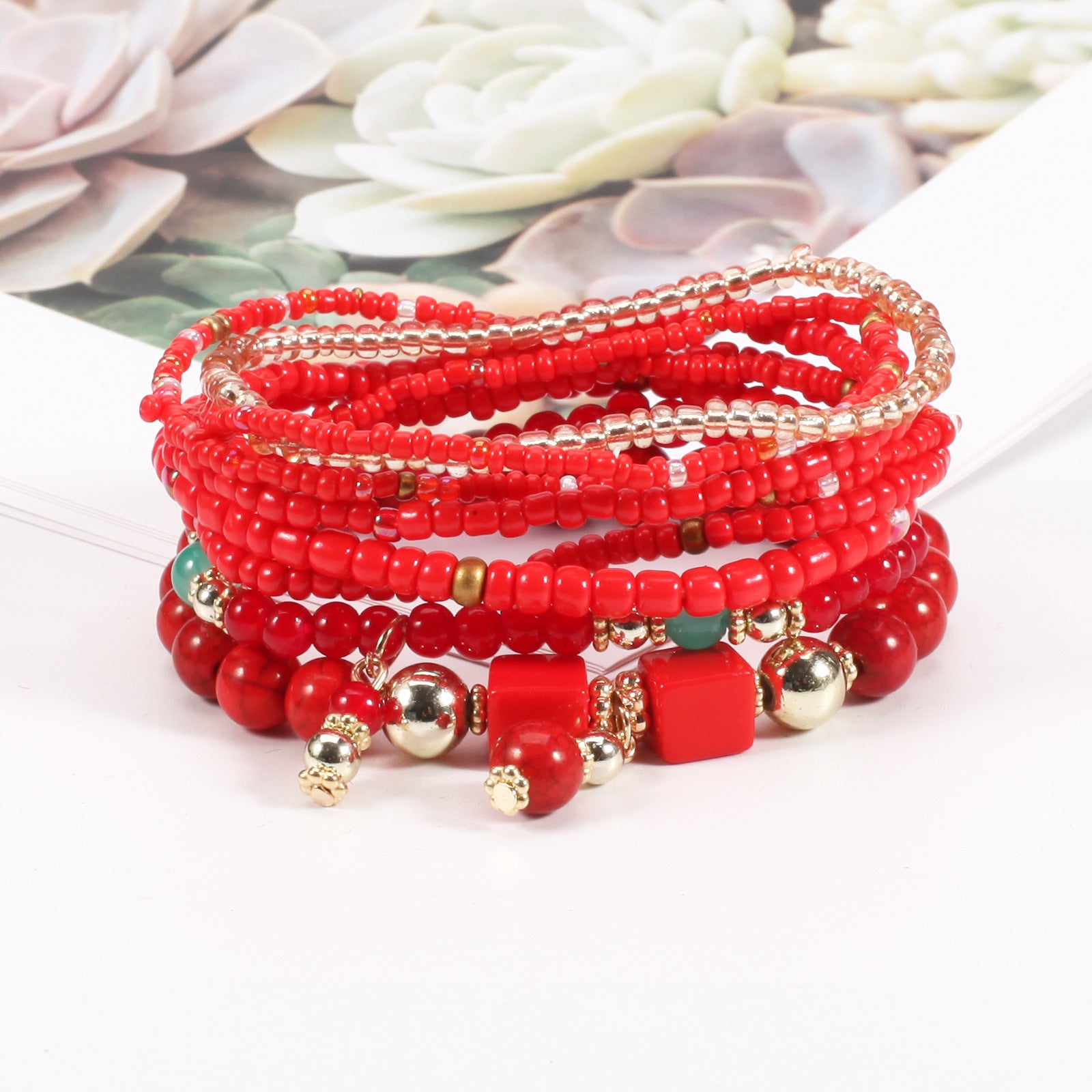 Boho Beaded Bracelet for Women - product image 30