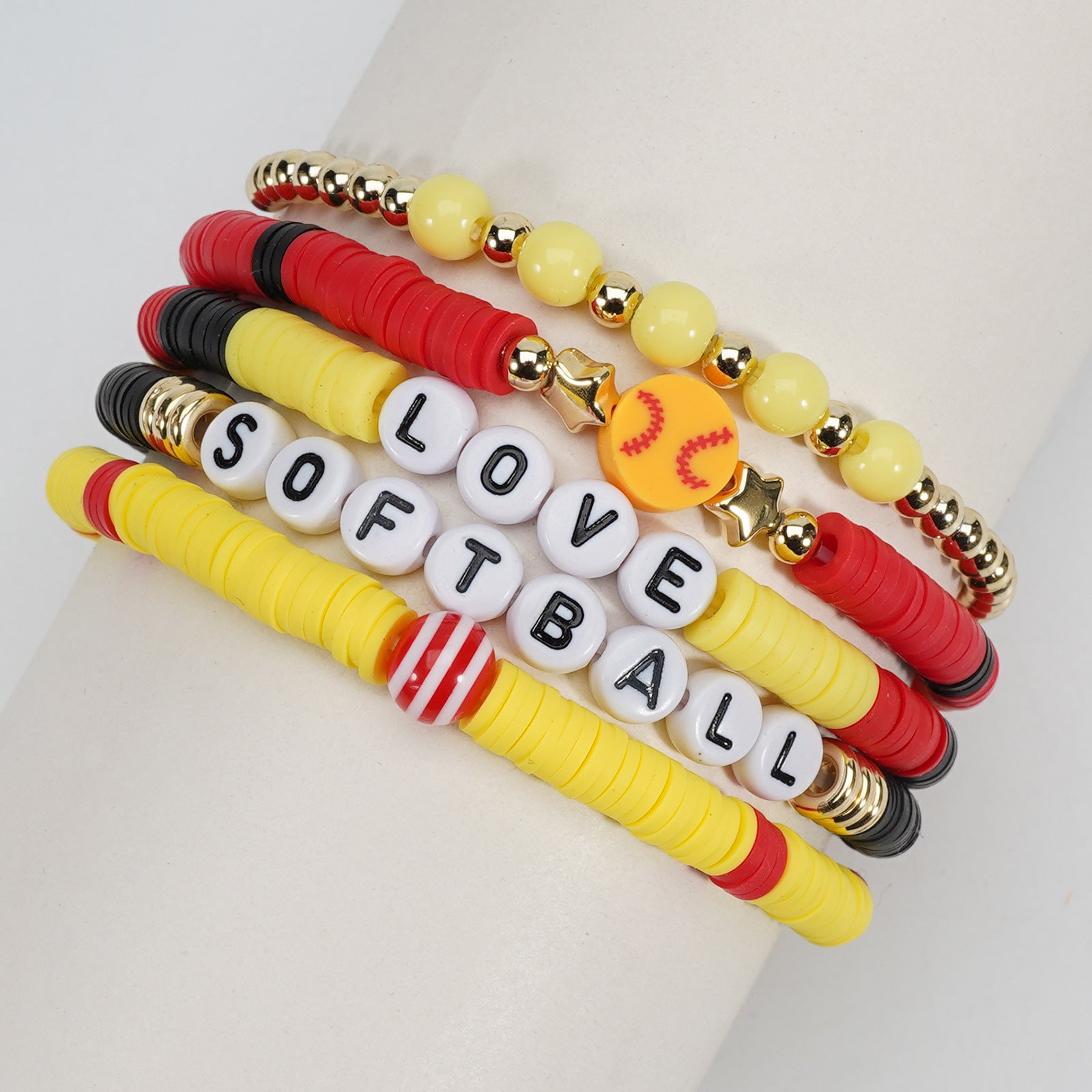 Cross Beaded Bracelet