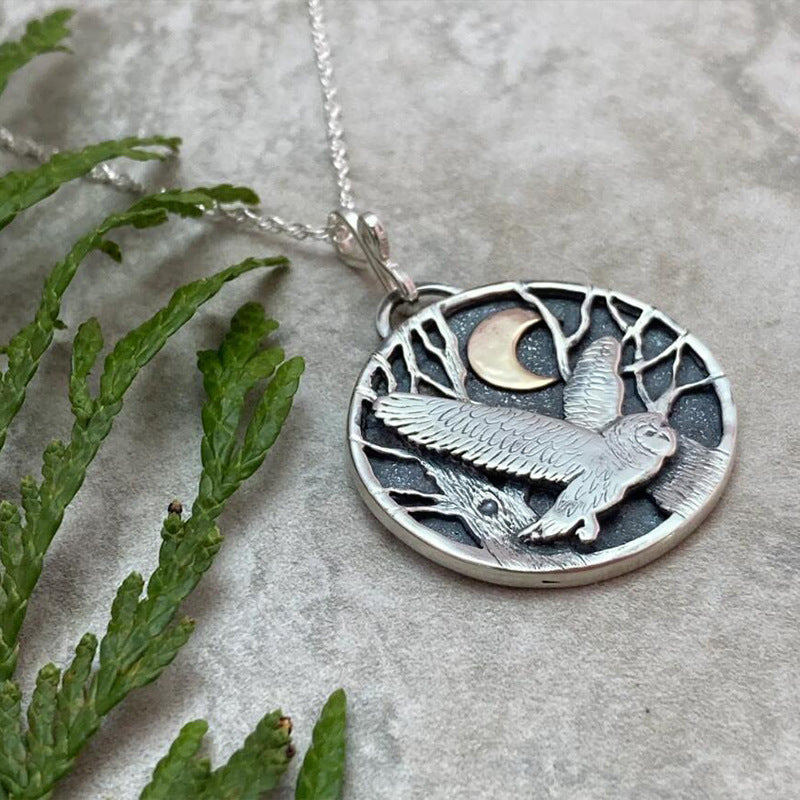 Western Moon Cross Necklace - product image 4