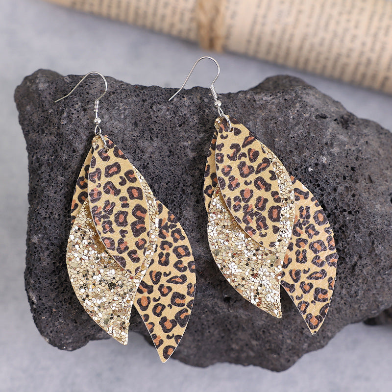 Leather Earrings for Women - product image 2