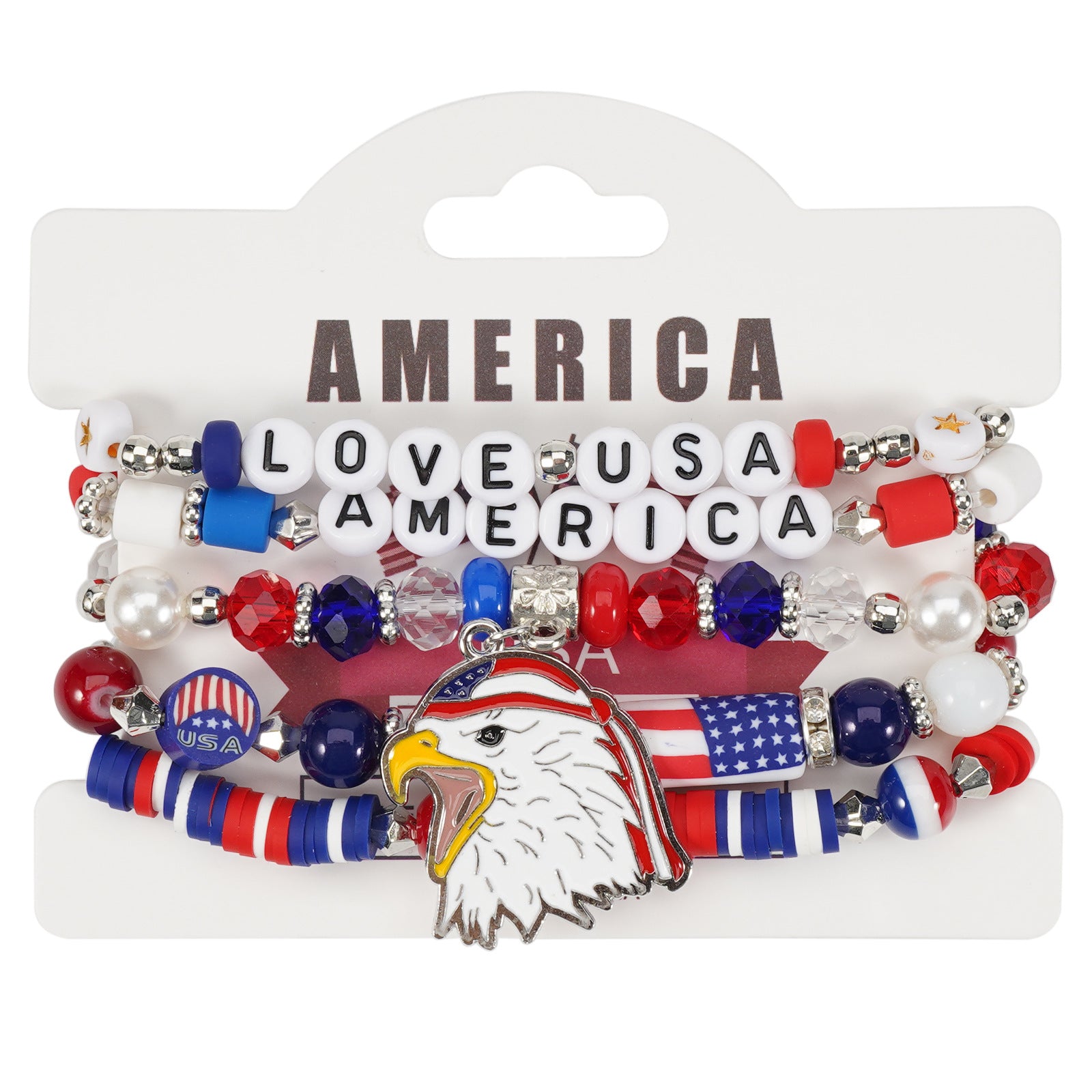 Flag Beaded Bracelet - product image 10