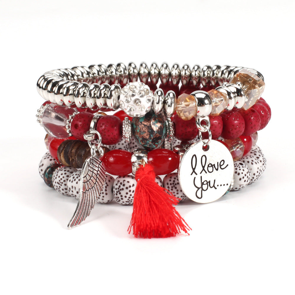 Boho Cross Beaded Bracelet - product image 14