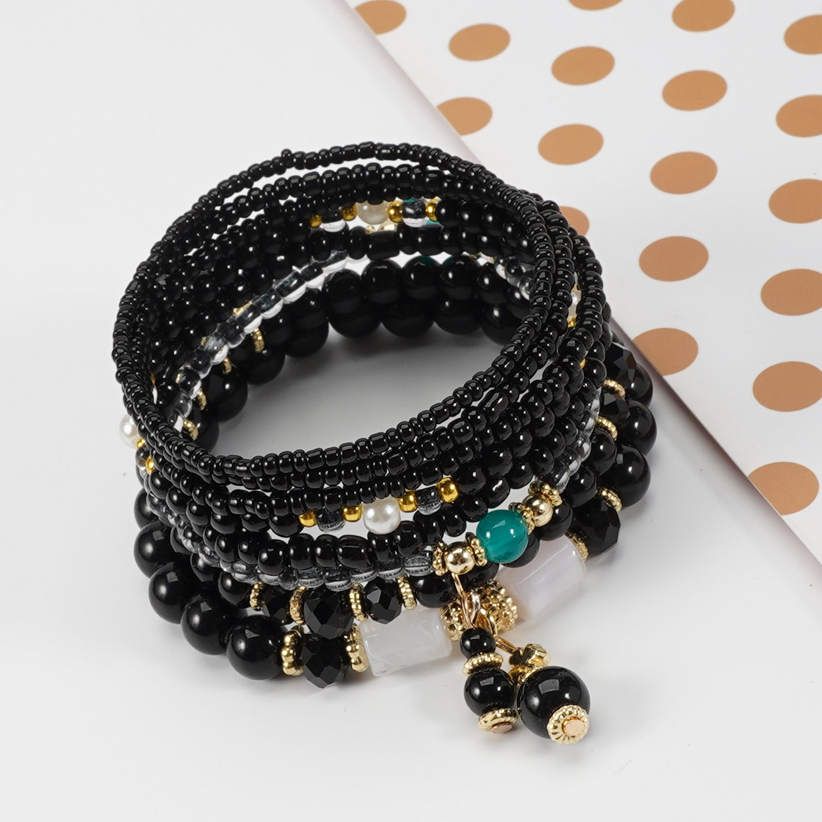 Boho Cross Beaded Bracelet - product image 4