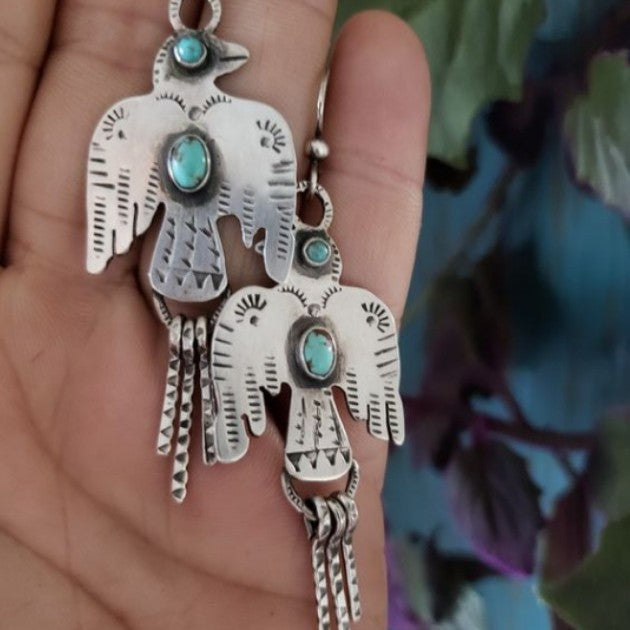 Turquoise Vintage Earrings - product image 1