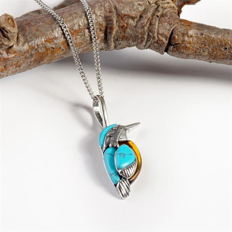 Turquoise Vintage Cross Necklace - product image 1