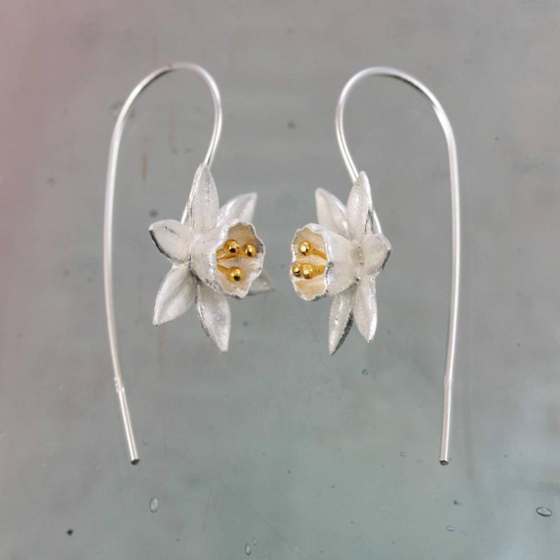 Vintage Cross Earrings