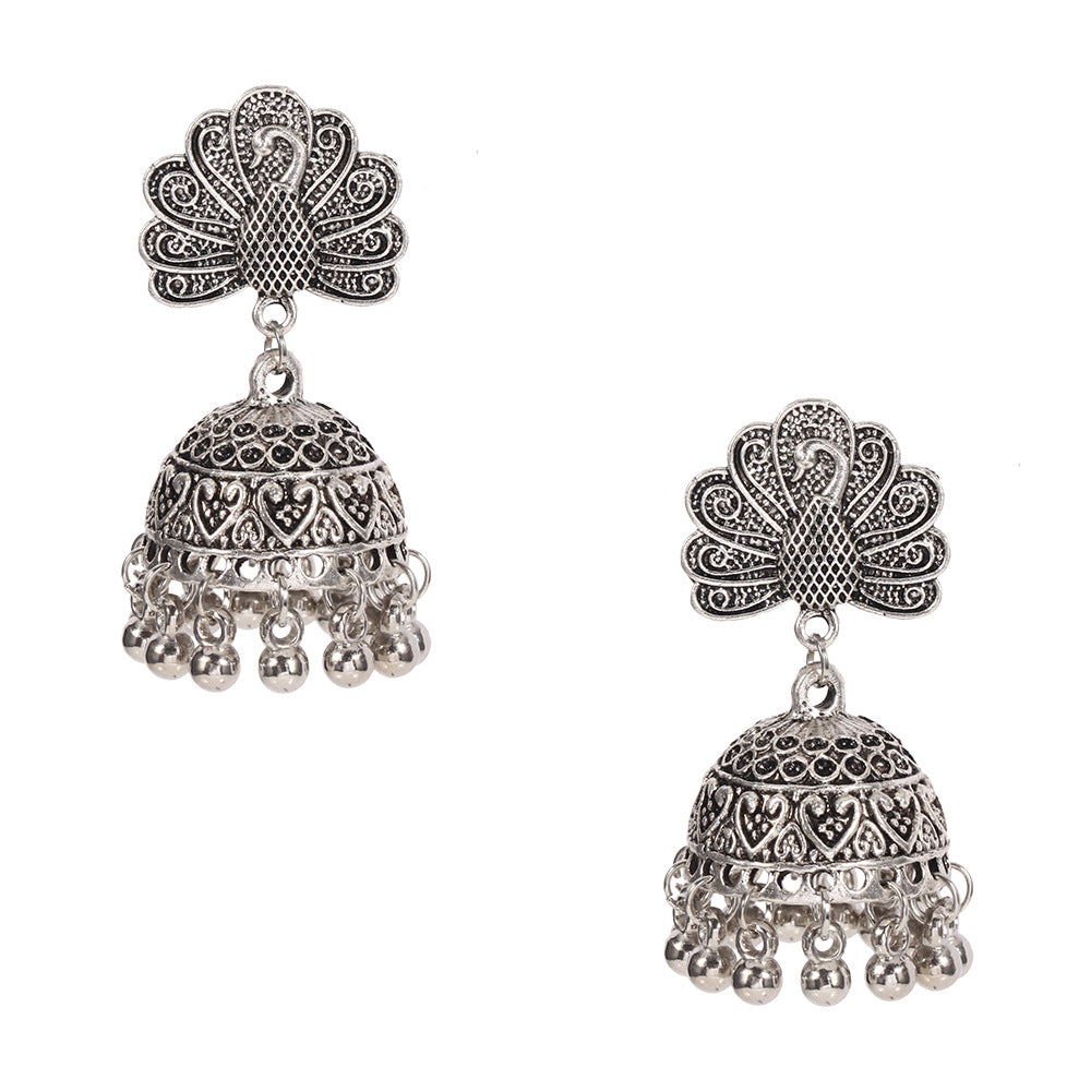 Boho Vintage Heart Beaded Earrings for Women - product image 5