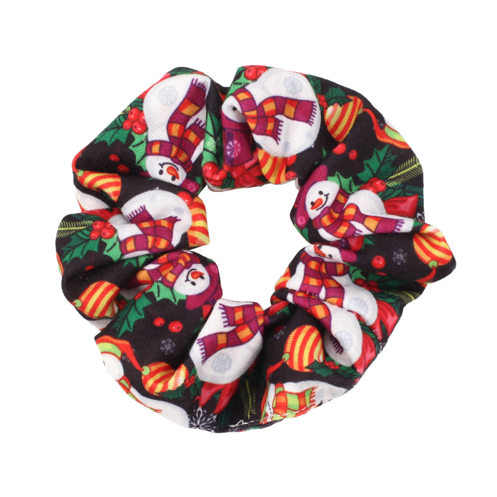 Christmas Hair Tie - Snowman - Bell - Santa Claus - Reindeer Antlers - Hat - - product image 26