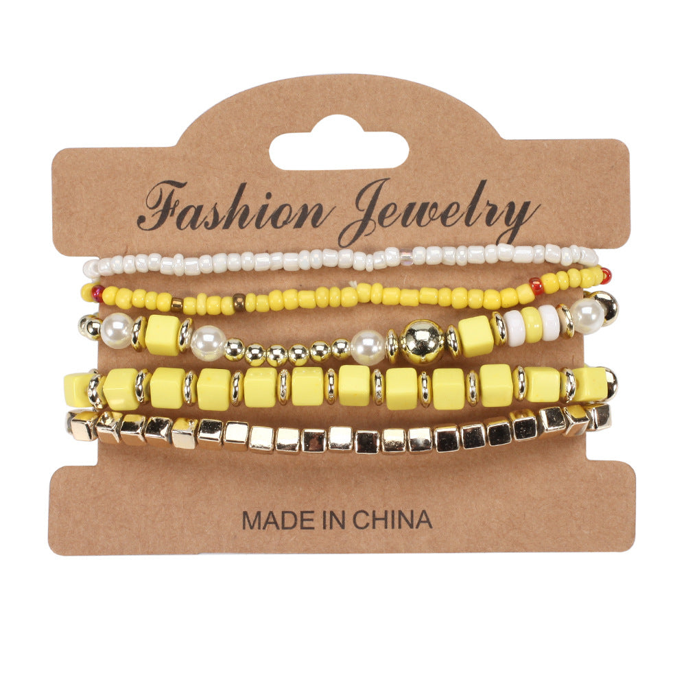 Boho Beaded Bracelet
