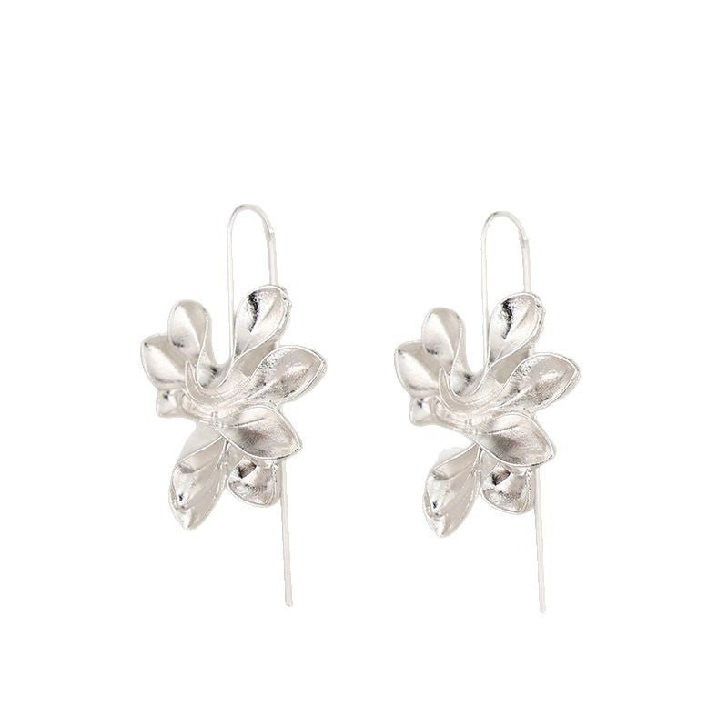 Vintage Floral Cross Earrings for Women - product image 5