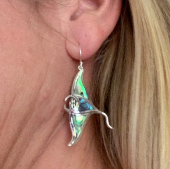 Vintage Cross Earrings