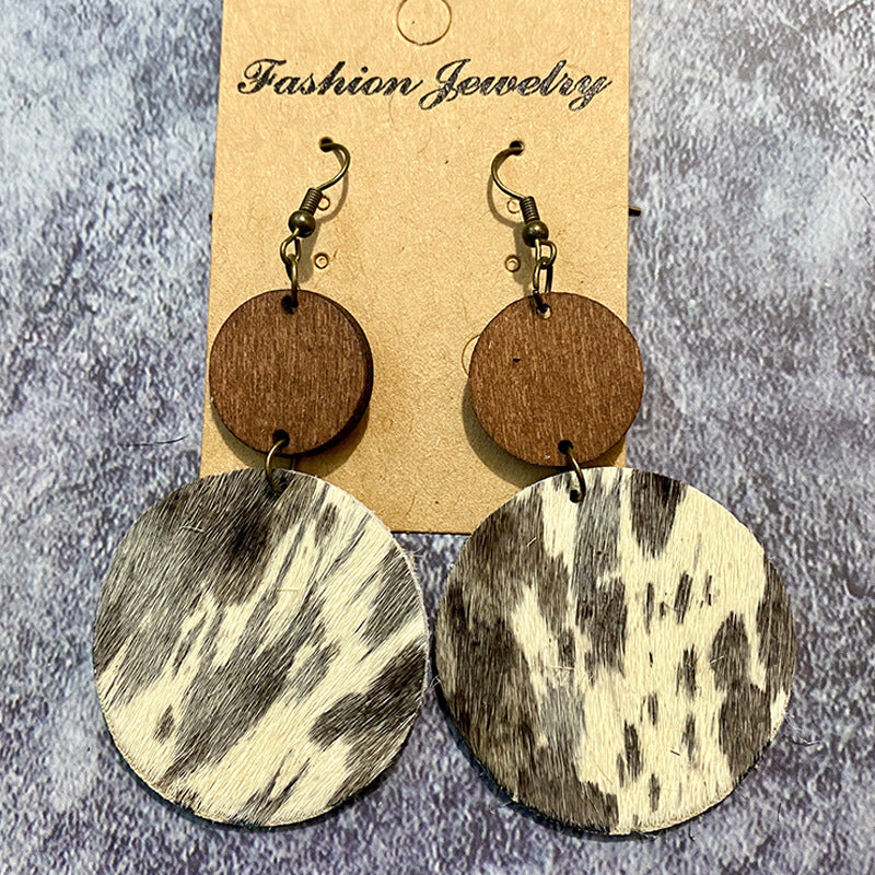 Western Boho Vintage Horse Cross Earrings - product image 10