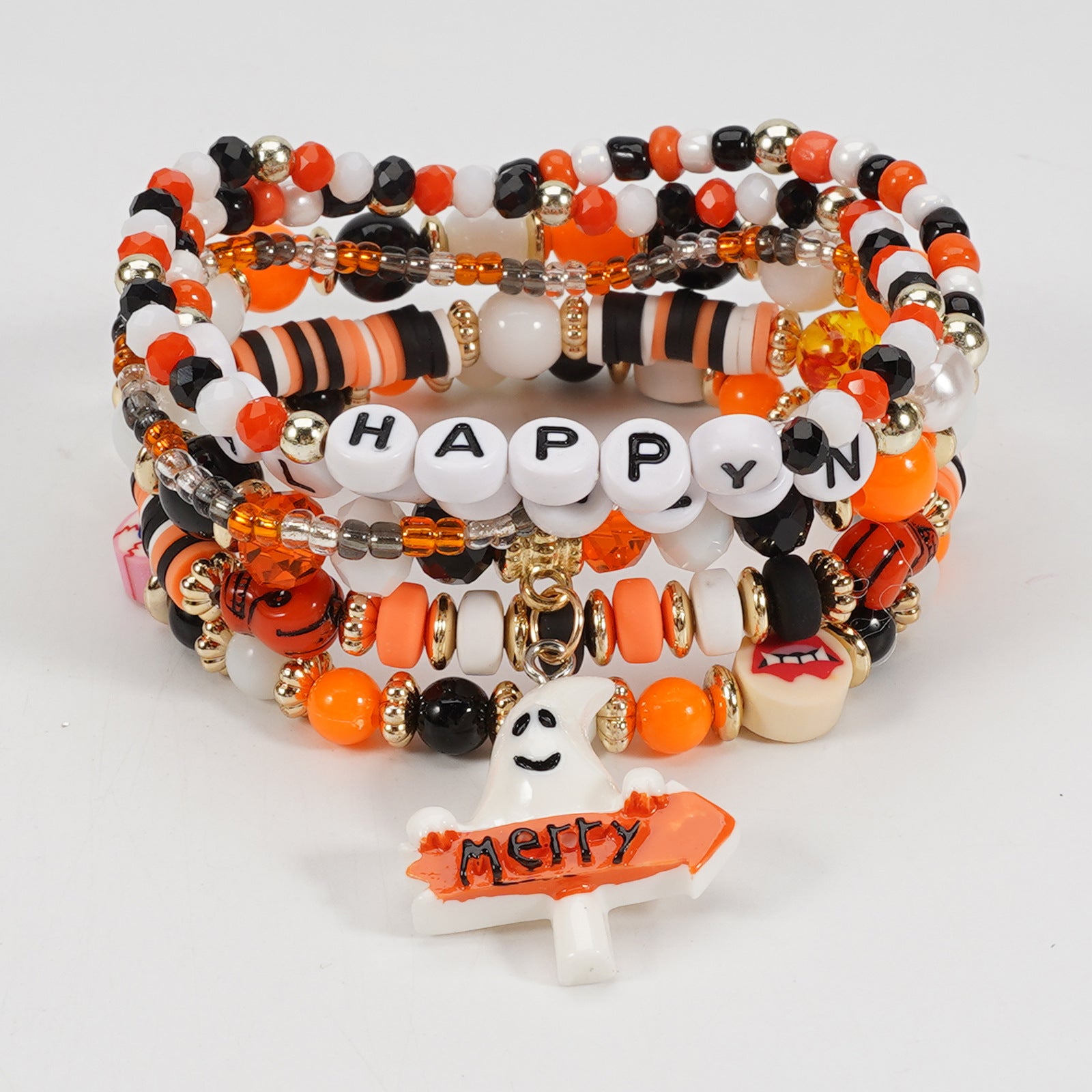 Cross Beaded Bracelet