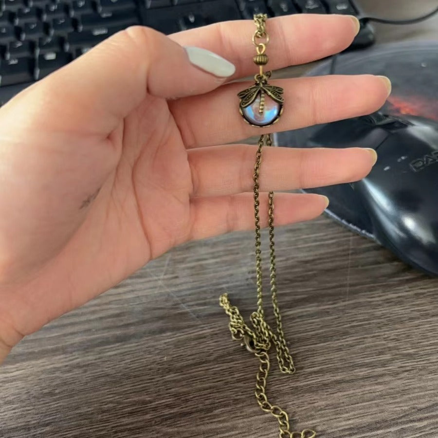 Boho Vintage Crystal Necklace for Women - product image 4
