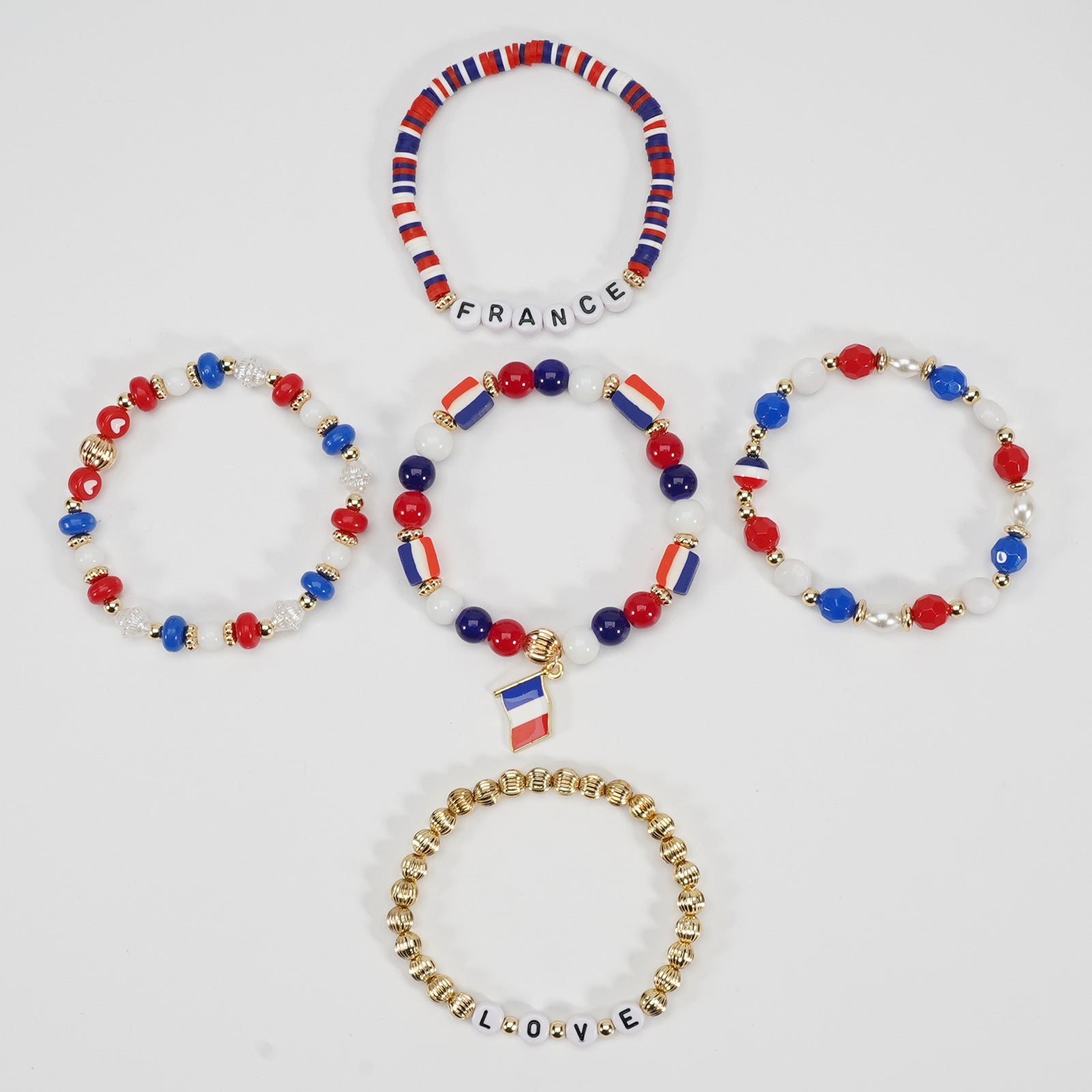 Flag Beaded Bracelet for Women - product image 40