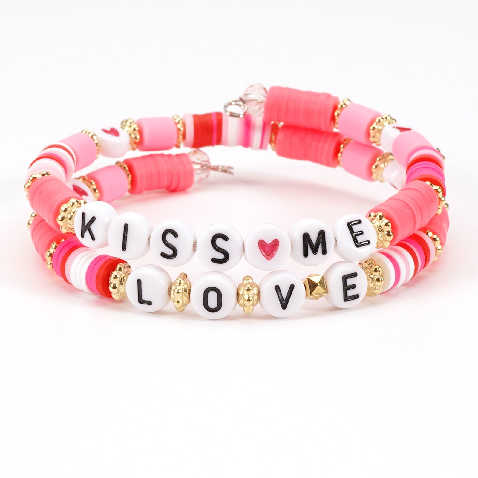 Heart Beaded Bracelet