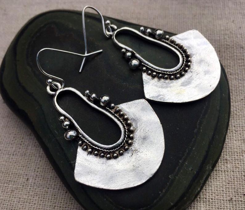 Vintage Cross Earrings