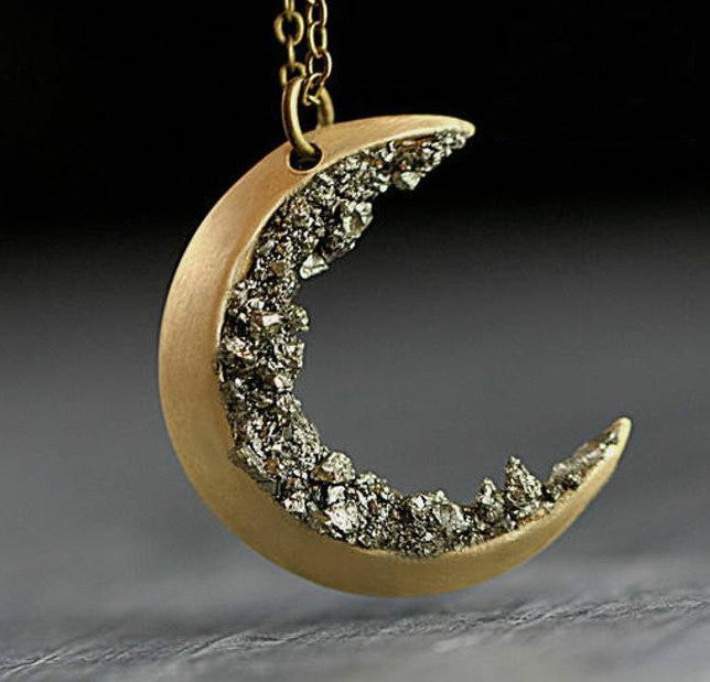 Vintage Moon Cross Necklace - product image 1