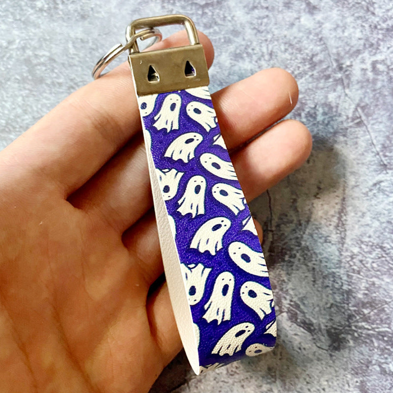 Cross Leather Keychain - product image 3