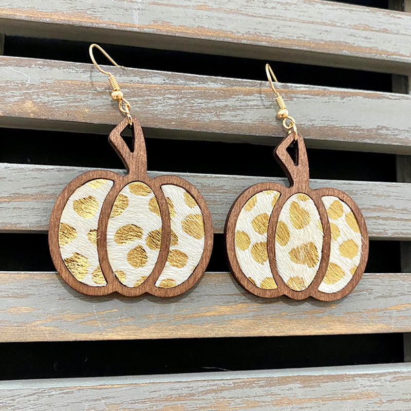 Cross Leather Earrings - product image 8