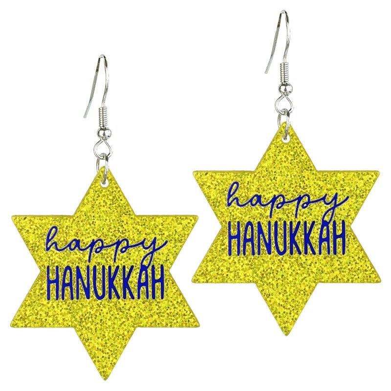 Cross Acrylic Earrings - product image 5