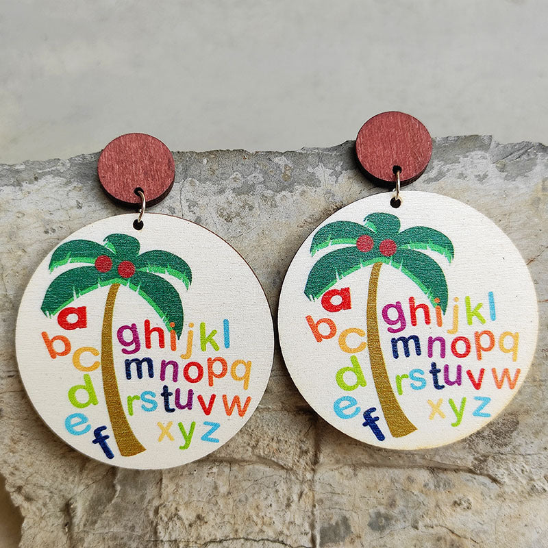 Wood Earrings - product image 1