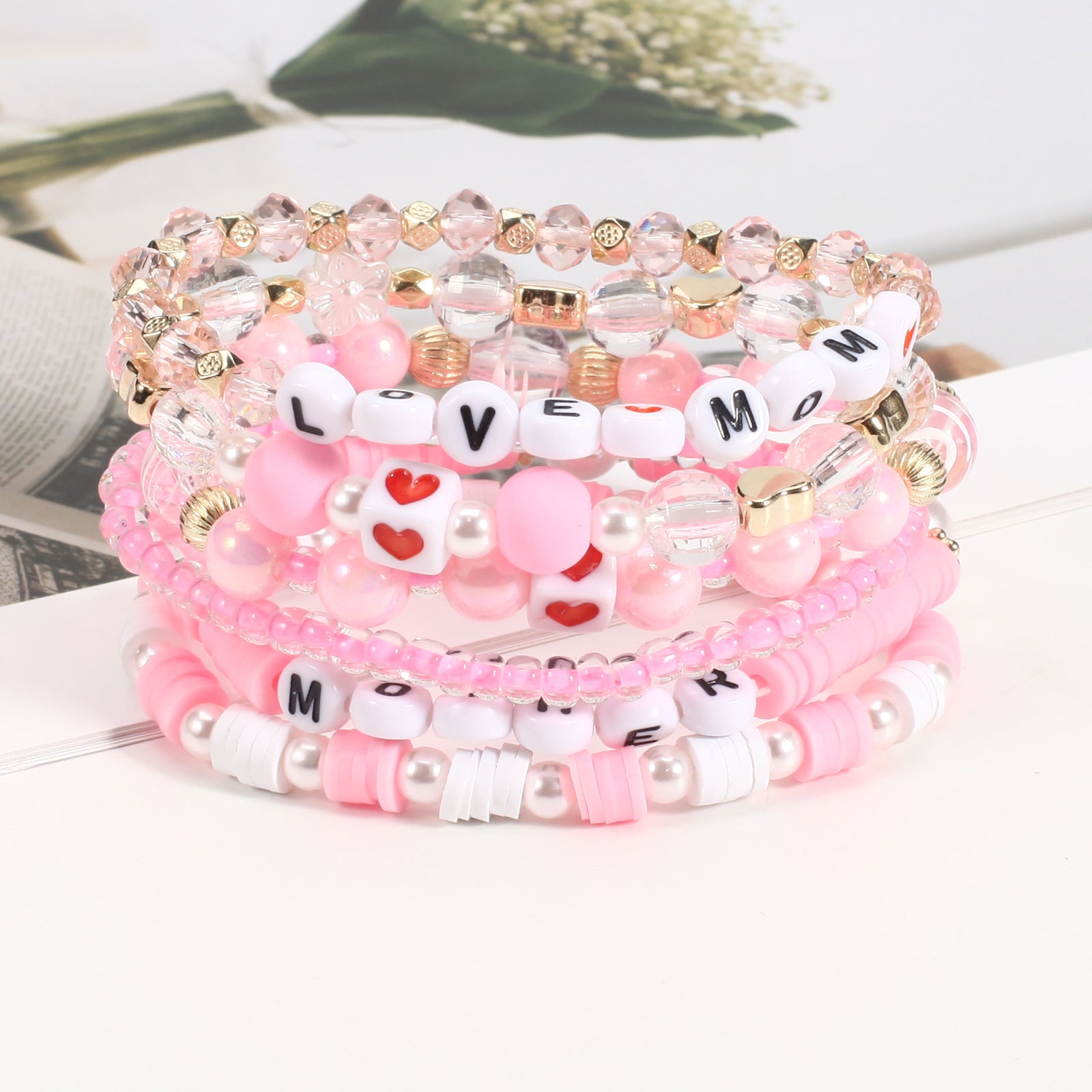 Heart Beaded Bracelet - product image 22