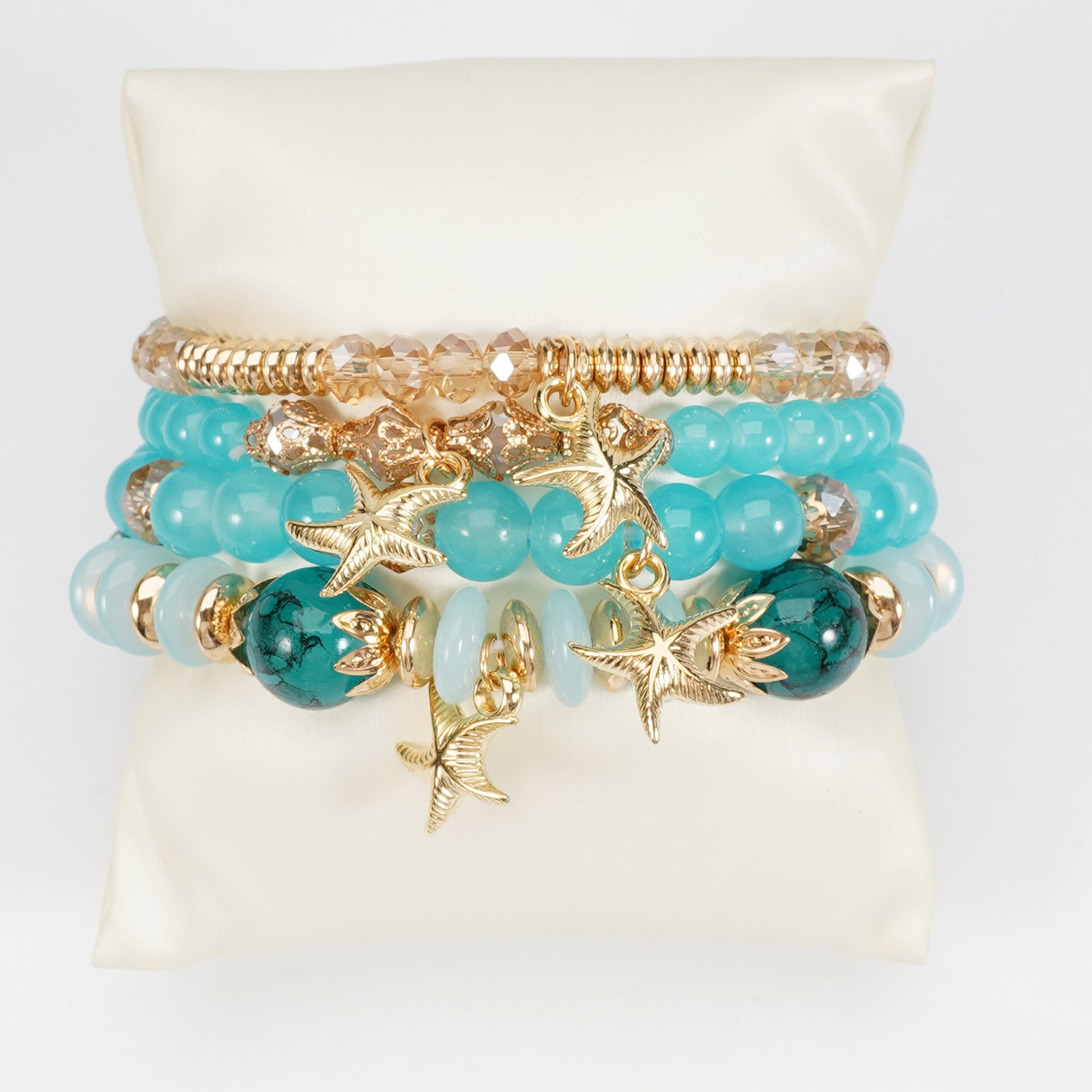 Boho Cross Beaded Crystal Necklace - product image 28