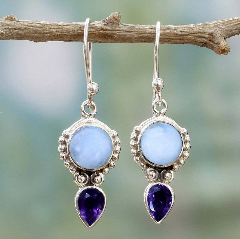 Vintage Statement Moon Earrings - product image 1
