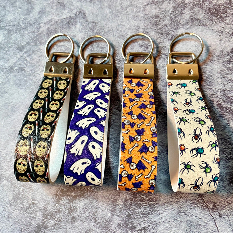Cross Leather Keychain - product image 2