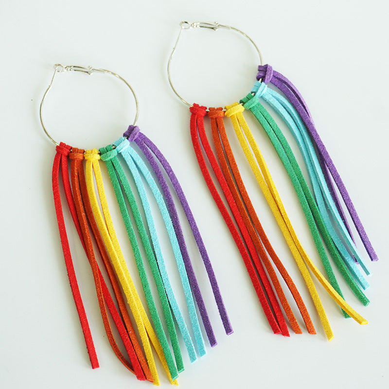 Heart Cross Acrylic Earrings - product image 8