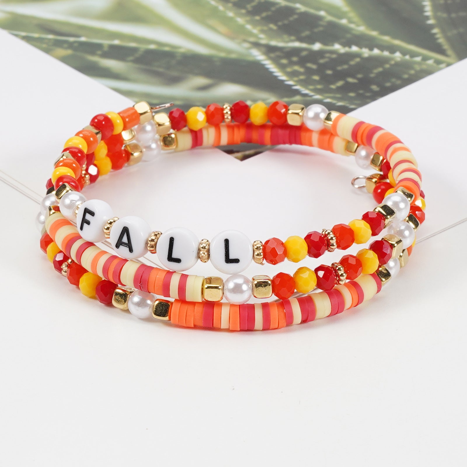 Thanksgiving Bracelet Autumn Maple Leaf Turkey Pumpkin Cartoon Cute Twisted - product image 21