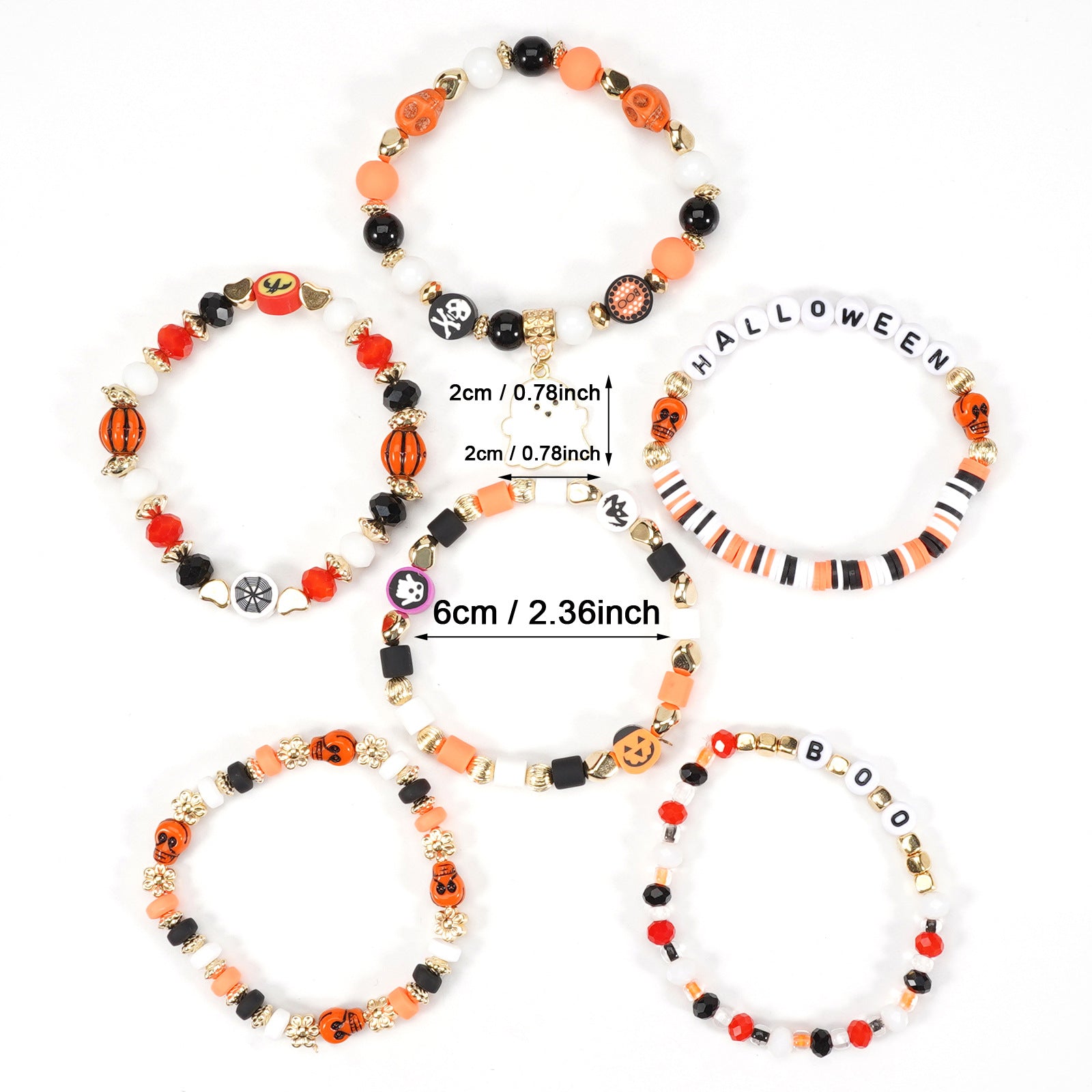 Cross Beaded Bracelet - product image 4