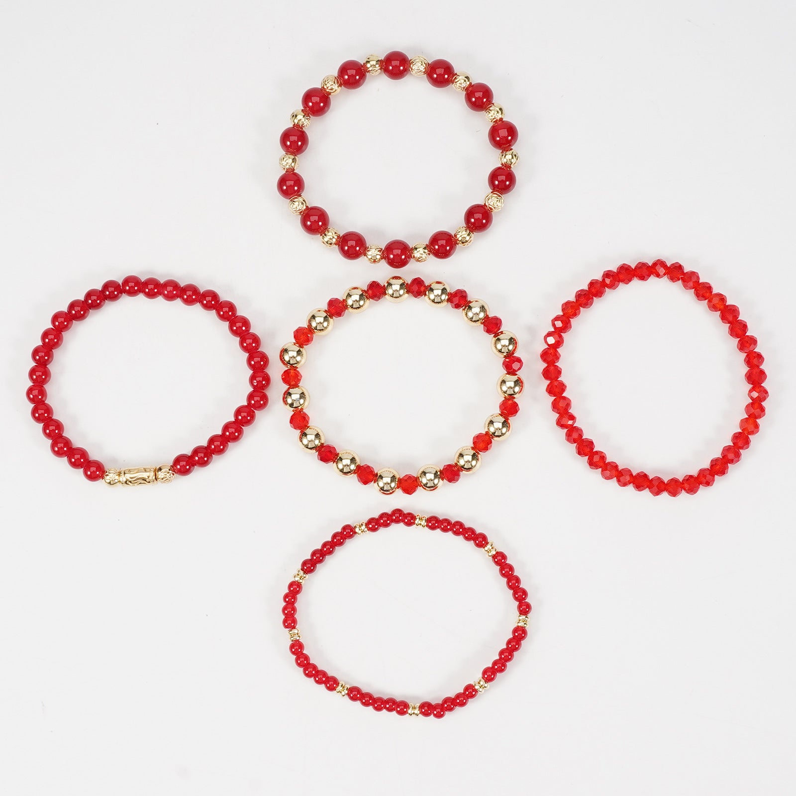 Boho Cross Beaded Bracelet for Women