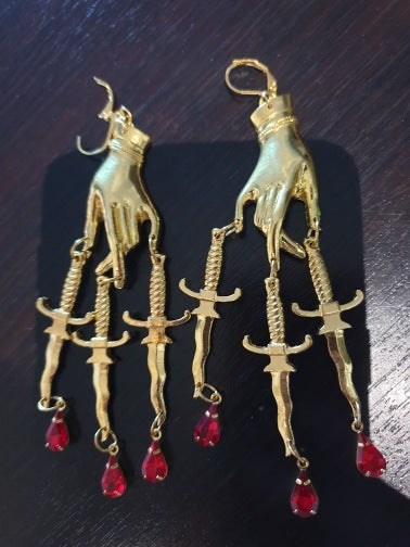Vintage Statement Cross Earrings - product image 21