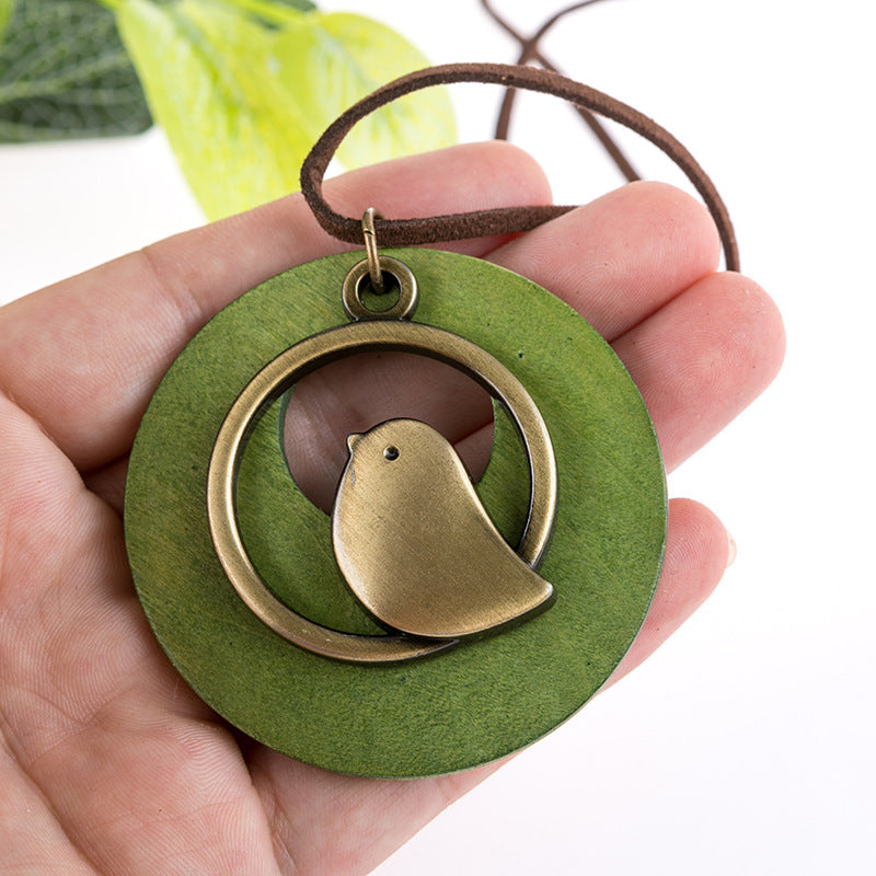 Vintage Wood Necklace - product image 1