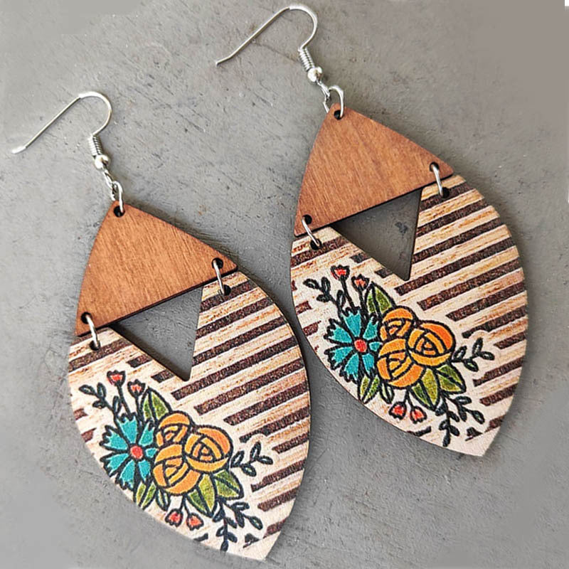 Boho Floral Earrings - product image 7