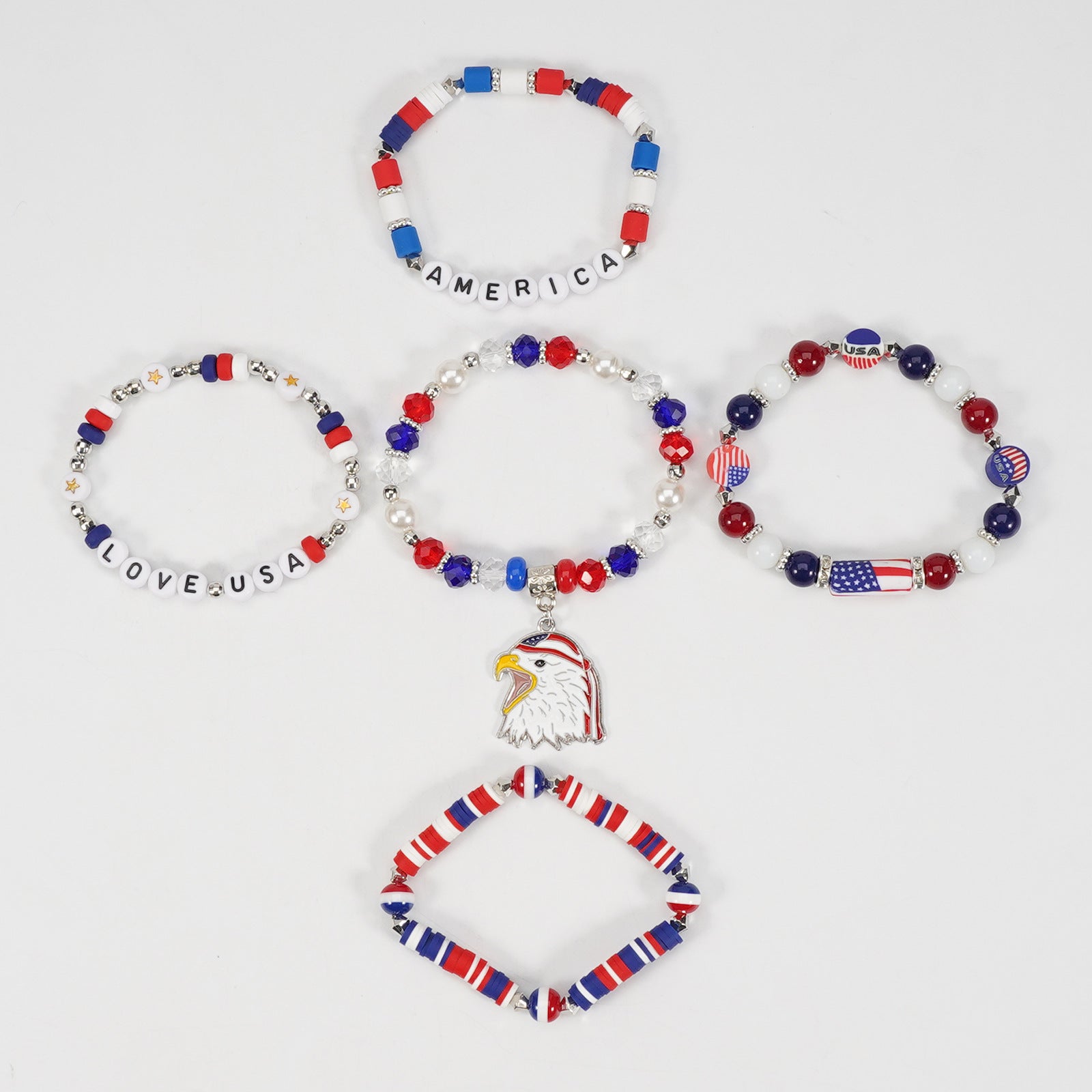 Flag Beaded Bracelet - product image 30
