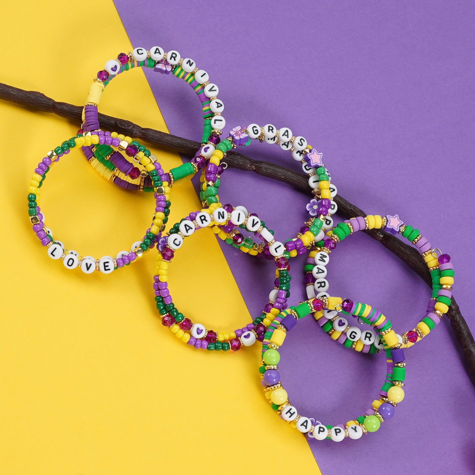Cross Beaded Bracelet - product image 3