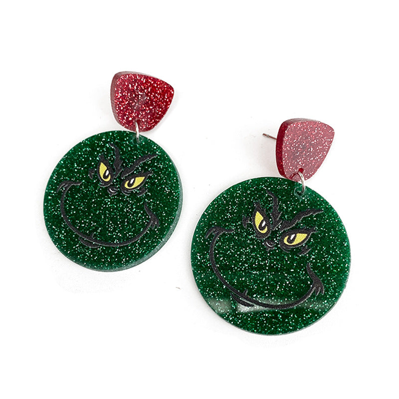 Vintage Cross Acrylic Earrings - product image 9