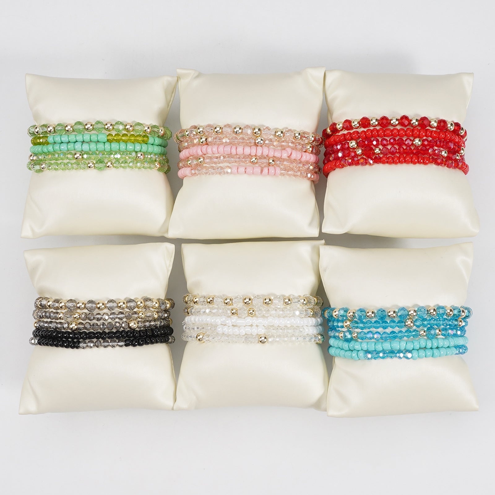 Boho Cross Beaded Crystal Bracelet - product image 2