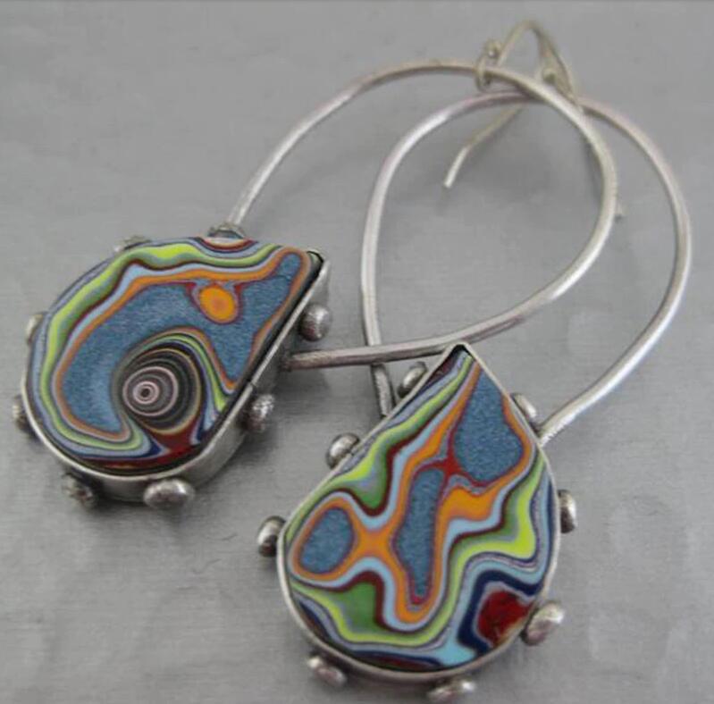 Vintage Cross Earrings - product image 3