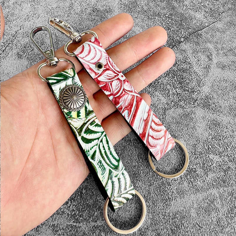 Western Vintage Leather Necklace