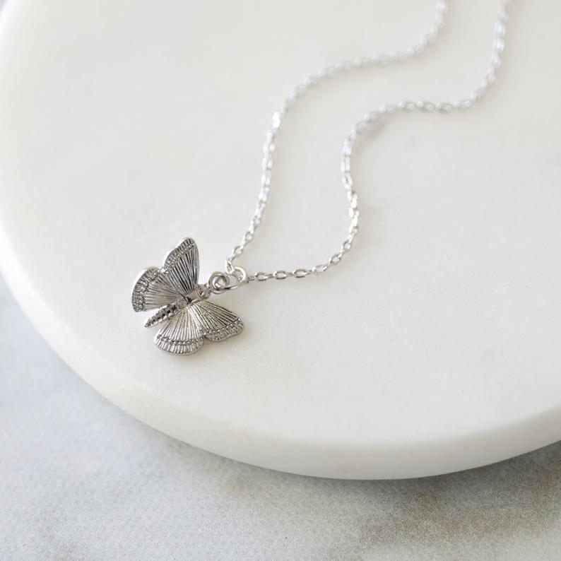 Vintage Cross Butterfly Necklace - product image 17