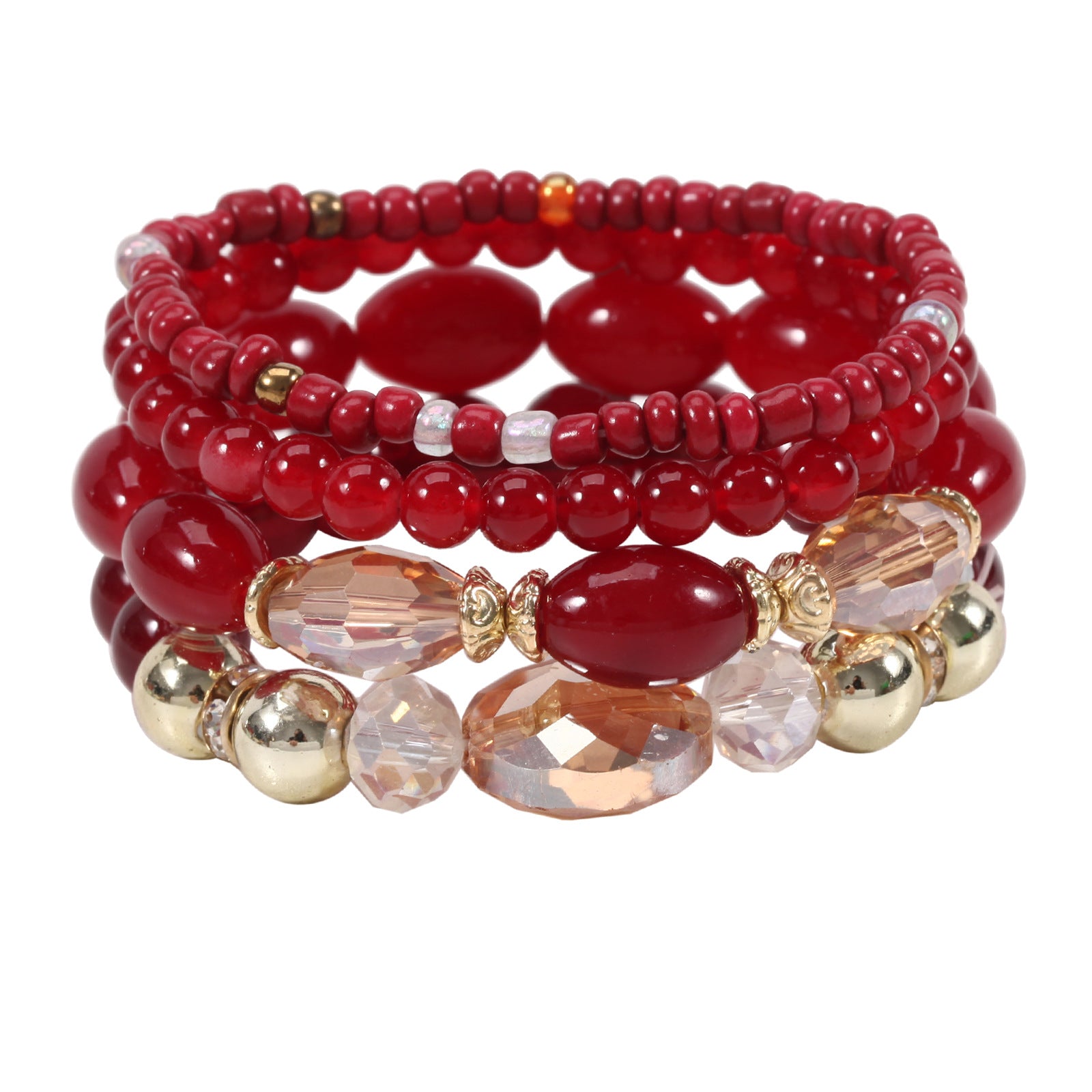 Boho Beaded Crystal Bracelet - product image 2