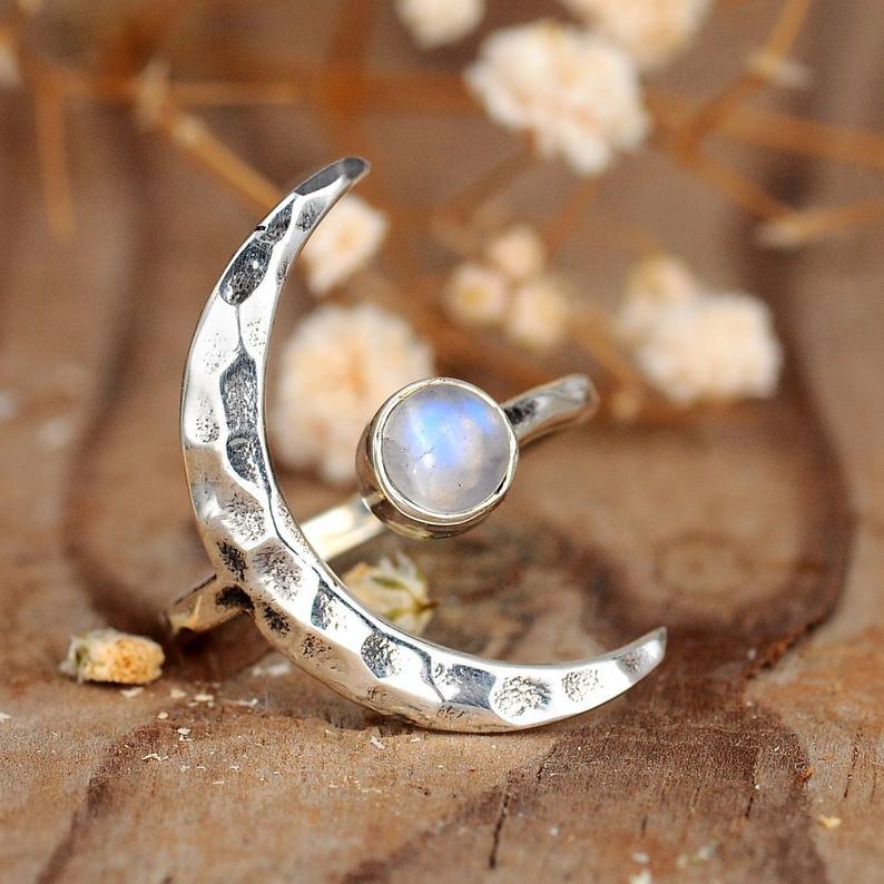 Vintage Moon Cross Ring - product image 11