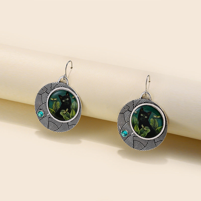 Vintage Geometric Cross Earrings for Women - product image 7