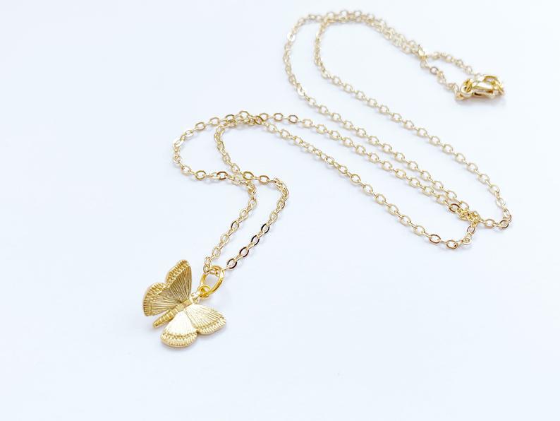 Vintage Cross Butterfly Necklace - product image 14